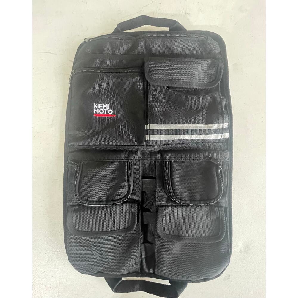 KEMIMOTO Motorcycle Tour Pack Lid Organizer